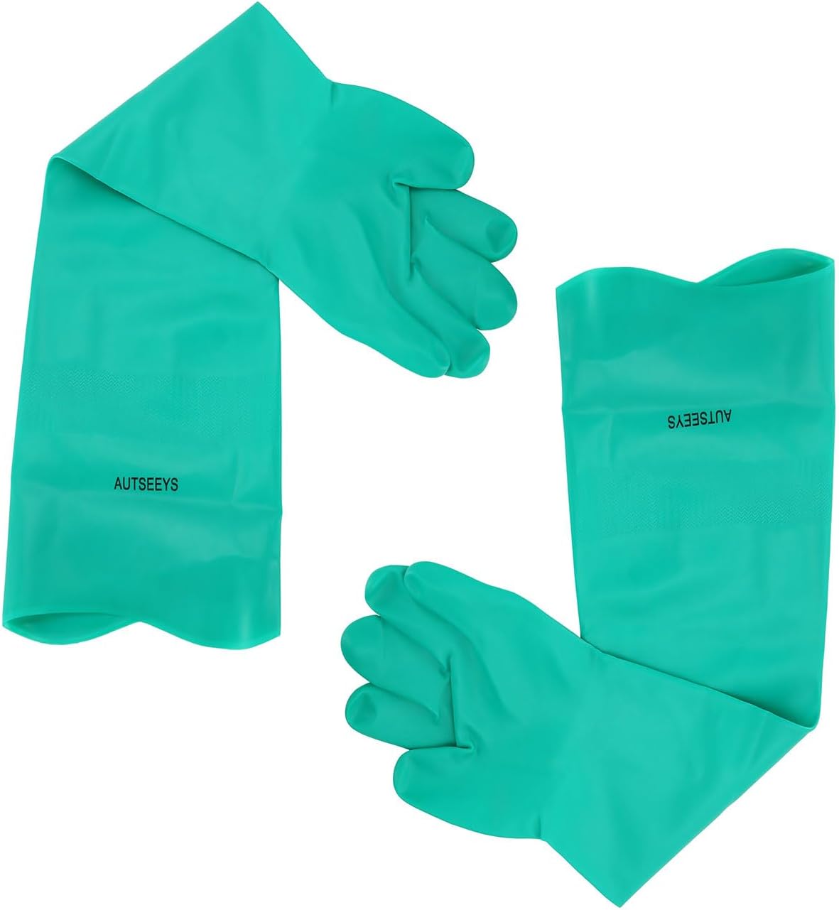 Aquarium Gloves for Fish Tank Maintenance,Shoulder Length Waterproof Long Rubber Hands Protector for Fish Aquarium Water Change Cleaner Dog Cat Bath and Kitchen,Large - Buy The Sea Aquatics