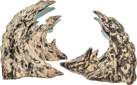 Novelsite Fish Tank Accessories, Aquarium Decorations, Scenery, Rock Ornaments - Create Aquatic Beauty with Premium Aquarium Decorations,8.5" W x 4.5" H x 3.2" D