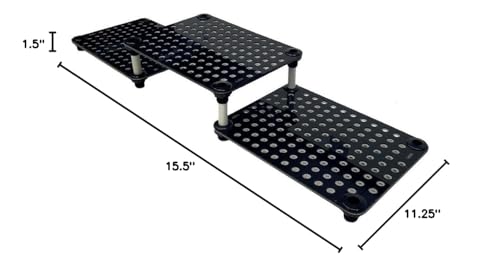Luna Reef Stackable Locking Frag Racks for Coral Propagation (Medium 11.25" x 11.25") - Buy The Sea Aquatics