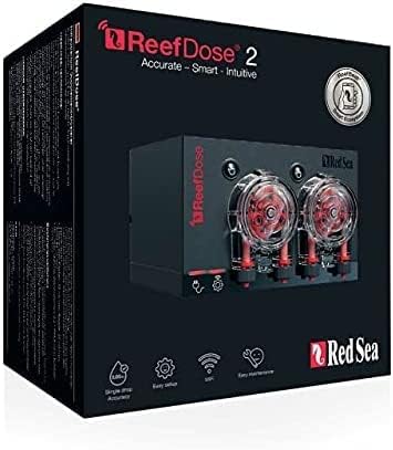 Red Sea ReefDose 2 Head Wireless Dosing Pump for Supplements, Foods & Trace Elements in Saltwater Aquariums | ReefBeat App Controlled Reef Marine - Buy The Sea Aquatics