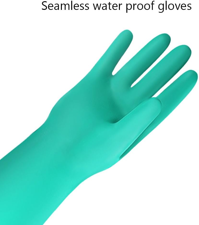 Aquarium Gloves for Fish Tank Maintenance,Shoulder Length Waterproof Long Rubber Hands Protector for Fish Aquarium Water Change Cleaner Dog Cat Bath and Kitchen,Large - Buy The Sea Aquatics