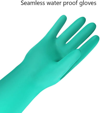 Aquarium Gloves for Fish Tank Maintenance,Shoulder Length Waterproof Long Rubber Hands Protector for Fish Aquarium Water Change Cleaner Dog Cat Bath and Kitchen,Large - Buy The Sea Aquatics