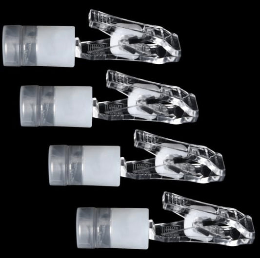 Magnetic Seaweed Fish Feeding Clip Saltwater Aquariums Magnet Veggie Feeder clamp Fish Accessories —Patented Product(4pcs Magnetic Veggie Clip)