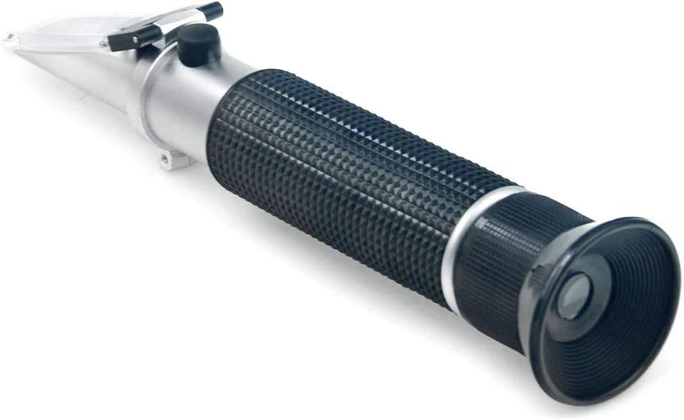 Agriculture Solutions Salinity Refractometer for Seawater and Marine Fishkeeping Aquarium 0 - 100 PPT with Automatic Temperature Compensation - Buy The Sea Aquatics