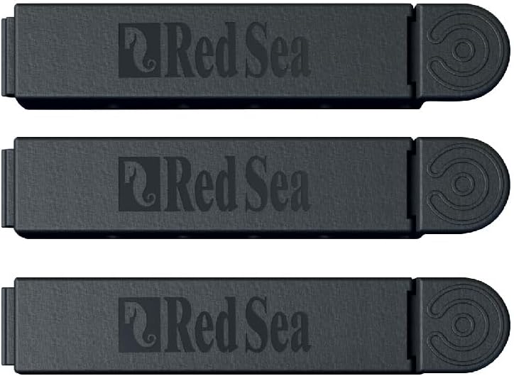 Red Sea ReefDose Deluxe 4 Color Dosing Tube Kit Red Yellow Orange Pink | Saltwater Marine Aquarium Dosing Pump Tubing Set with Clips and Tubing Holder - Buy The Sea Aquatics