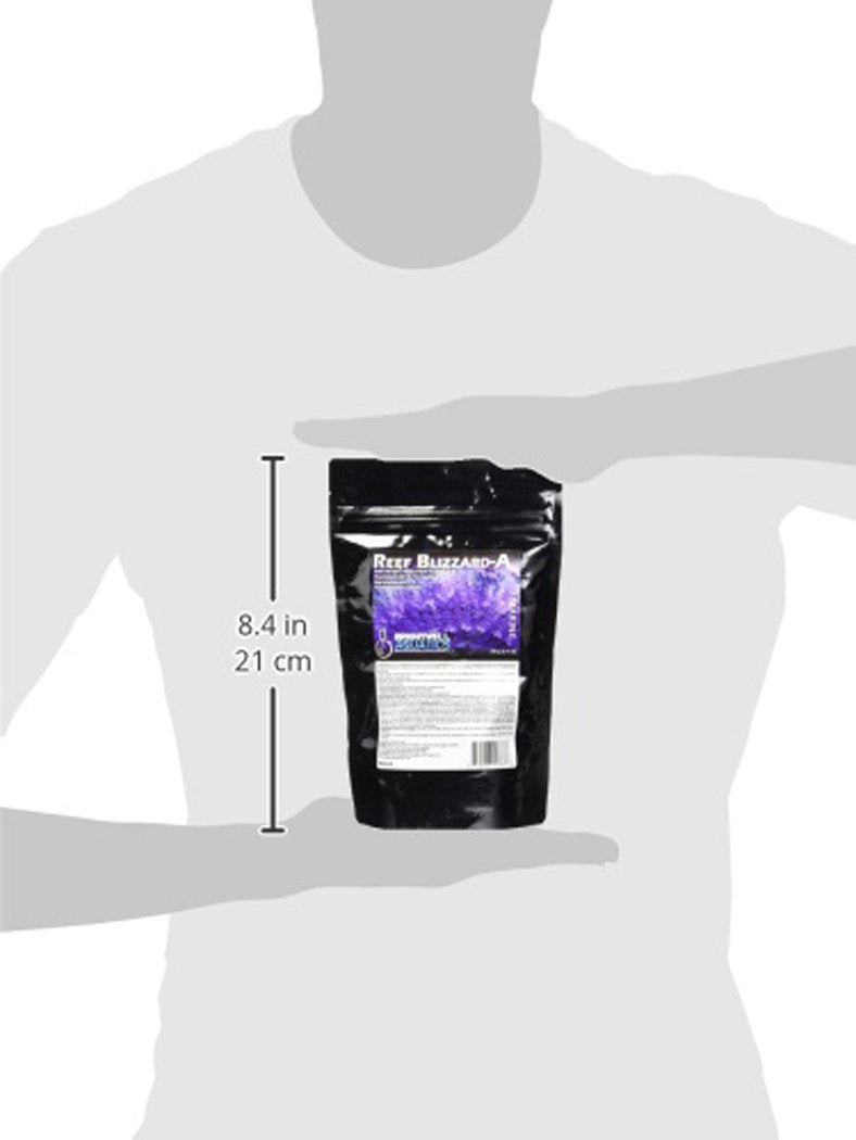 Brightwell Aquatics Reef Blizzard-A – High-Protein Planktonic Blend for Anemones, Planktivorous Fish & Marine Invertebrates – Enhances Color & Growth, 50g
