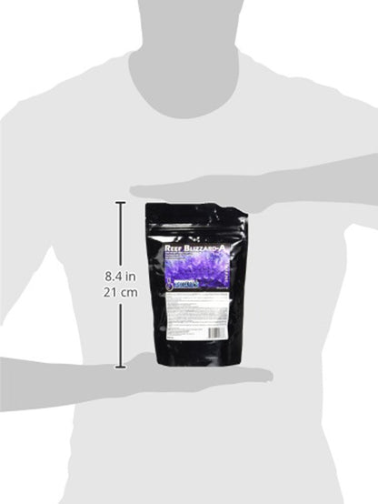 Brightwell Aquatics Reef Blizzard-A – High-Protein Planktonic Blend for Anemones, Planktivorous Fish & Marine Invertebrates – Enhances Color & Growth, 50g