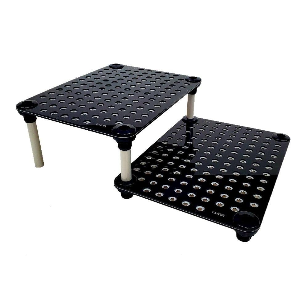 Luna Reef Stackable Locking Frag Racks for Coral Propagation (Medium 11.25" x 11.25") - Buy The Sea Aquatics