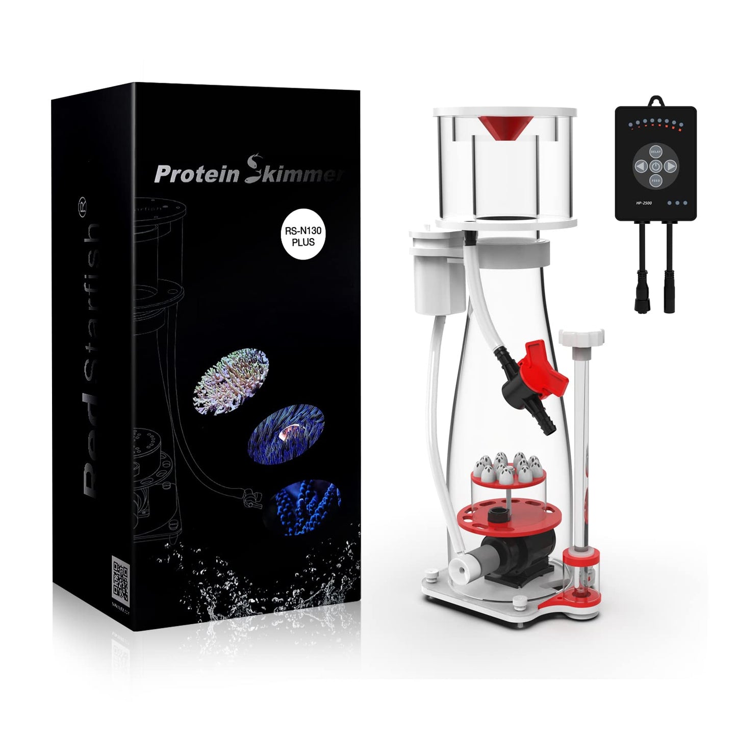 MagTool Aquarium in-Sump DC Protein Skimmer, with Controllable DC Pinwheel Pump for Up to 135-185Gal Reef Tank (N170 Plus)
