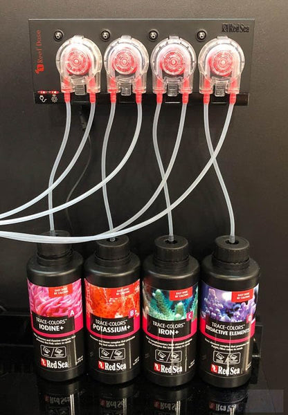 Red Sea ReefDose 4 Head Wireless Dosing Pump for Supplements, Foods & Trace Elements in Saltwater Aquariums | ReefBeat App Controlled Reef Marine - Buy The Sea Aquatics