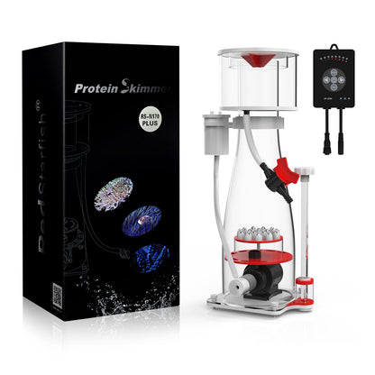 MagTool Aquarium in-Sump DC Protein Skimmer, with Controllable DC Pinwheel Pump for Up to 135-185Gal Reef Tank (N170 Plus)