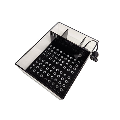 Luna Reef Nano Tank 4 Gallon Frag System for Coral 12 x 16" x 5" (Tank with Racks) - Buy The Sea Aquatics