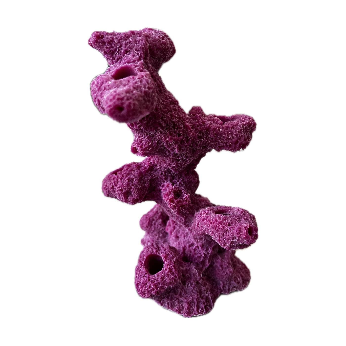 Ocean Aquaria 10 Hole Torch Tower Coral Frag Plug Rack/Frag Rock for Live Coral Plug Ons for Reef Aquariums (Black) - Buy The Sea Aquatics