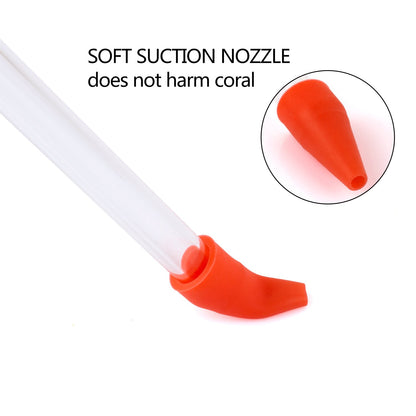 31.5Inch Long Corals Grabber,reefs Feeders,Aquarium Veggie Feedting Tool,Aquarium Food Clip Feeding(Long Reef Grabber and Coral Feeder Kits(Anti-Rust)