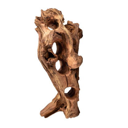 emours Porous Natural Driftwood for Aquarium, Aquascaping Driftwood with Holes, Hand-Selected Tunnels & Hideouts, Aquascaping Hardscape, Terrarium Reptile Décor, No Paint or Resin (12-16" (30-40 cm))