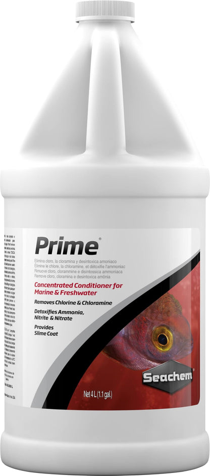 Seachem Prime Fresh and Saltwater Conditioner - Chemical Remover and Detoxifier 500 ml