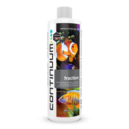 Continuum Aquatics Fraction Water Conditioner for Freshwater & Marine Aquariums – Removes Ammonia, Chlorine & Chloramines – Supports Aquarium Balance – Advanced Water Treatment, 2L