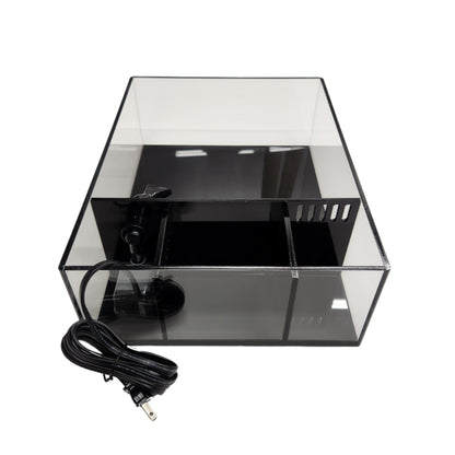 Luna Reef Nano Tank 4 Gallon Frag System for Coral 12 x 16" x 5" (Tank with Racks) - Buy The Sea Aquatics