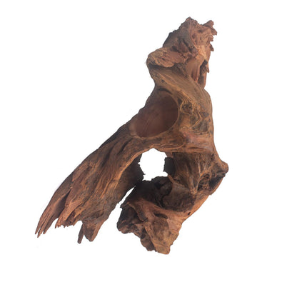 emours Porous Natural Driftwood for Aquarium, Aquascaping Driftwood with Holes, Hand-Selected Tunnels & Hideouts, Aquascaping Hardscape, Terrarium Reptile Décor, No Paint or Resin (12-16" (30-40 cm))