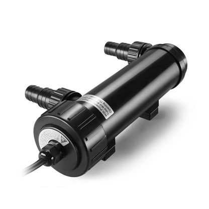 Flexzion Pond UV Lights for Outdoor Ponds - 9W Small Light, 2113 - Gal Capacity, 1500L/H UV Pond Clarifier for Outdoor Ponds, Clears Water in Days (CUV - 109A) - Buy The Sea Aquatics