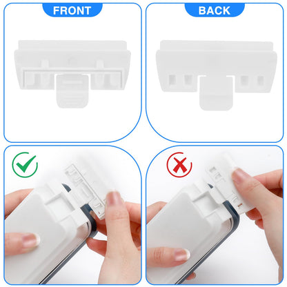 fishkeeper Aquarium Strong Magnetic Glass Cleaner Brush, Fish Tank Algae Magnet Cleaning Tool with 2 Detachable Scrapers, Mag Float Scrubber for 0.25-0.625Inch Glass and Acrylic Tanks