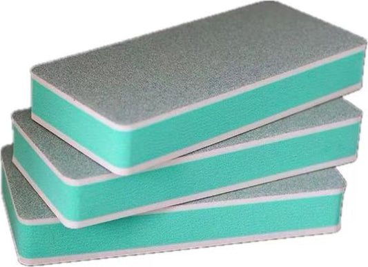 3 Packs Aquarium Limescale Remover, Dual-Action Fish Tank Glass Scraper & Sponge, Handheld Non-Scratch Cleaning Pad for Small Glass Aquarium Maintenance