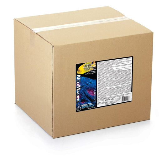 Brightwell Aquatics - NeoMarine Marine Salt Blend for Reef Aquarium - Fish Tank Starter Aquarium Salt - Aquarium Water Treatments, 16 - GAL - Buy The Sea Aquatics