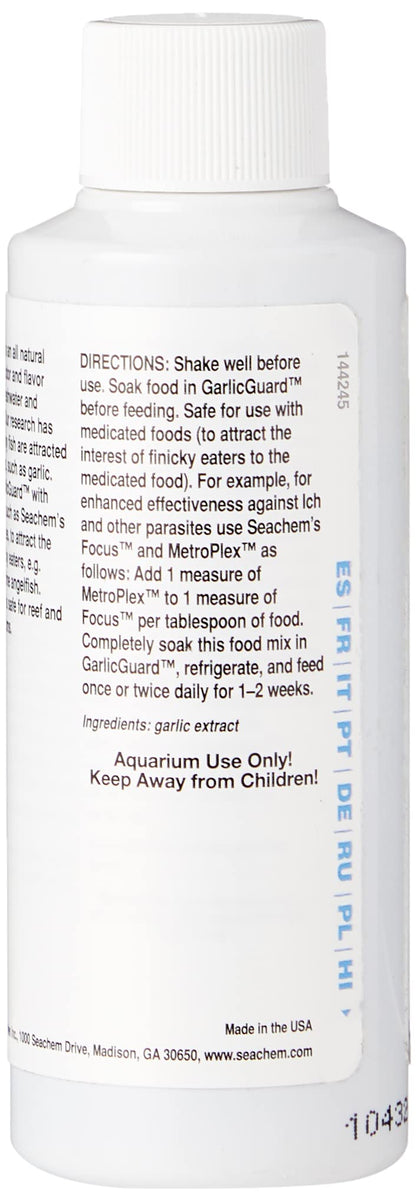 Seachem GarlicGuard 250 ml - Buy The Sea Aquatics