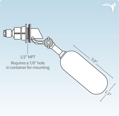 AquaticLife Float Valve Kit for RO & RO/DI Systems - Buy The Sea Aquatics