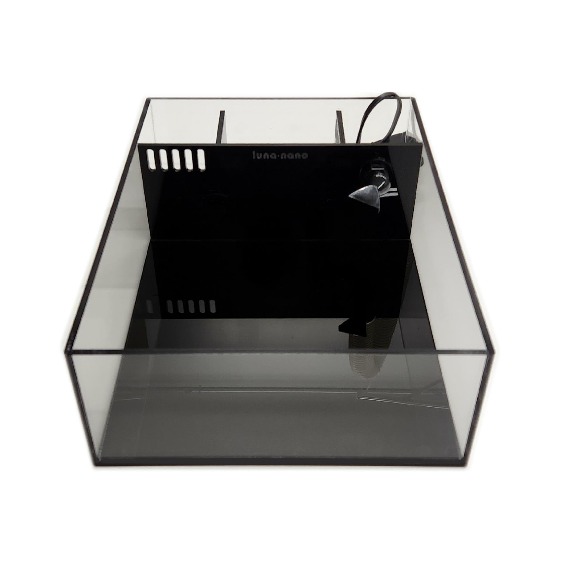 Luna Reef Nano Tank 4 Gallon Frag System for Coral 12 x 16" x 5" (Tank with Racks) - Buy The Sea Aquatics