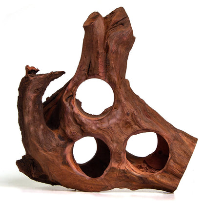 emours Porous Natural Driftwood for Aquarium, Aquascaping Driftwood with Holes, Hand-Selected Tunnels & Hideouts, Aquascaping Hardscape, Terrarium Reptile Décor, No Paint or Resin (12-16" (30-40 cm))