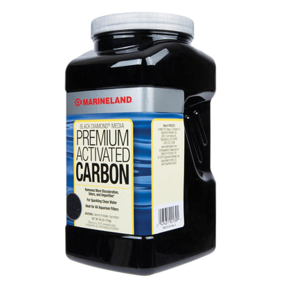 Marineland Black Diamond Premium Activated Carbon Filter Media, 40 oz - Buy The Sea Aquatics