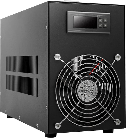 Aquarium Cooling Machine, 200W Fish Tank Cooling System, Aquarium Water Chiller -58~230°F Adjustable Temp Fit 0.315in Water Pipe For 15.85-Gallon Fish Tank, Freshwater Tank, Water Plant Tank