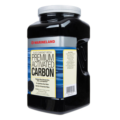 Marineland Black Diamond Premium Activated Carbon Filter Media, 40 oz - Buy The Sea Aquatics