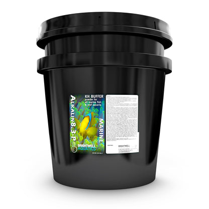 Brightwell Aquatics Alkalin8.3-P Powdered Alkalinity Buffer for Reef Aquariums – Regulates pH to 8.3, Promotes Aragonite Growth, Free of Phosphate & Additives, 1000g