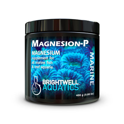 Brightwell Aquatics Magnesion-P High-Purity Powdered Magnesium Supplement for Reef Aquariums Supports Coral Growth Enhances Calcium & Alkalinity Balance, 400g