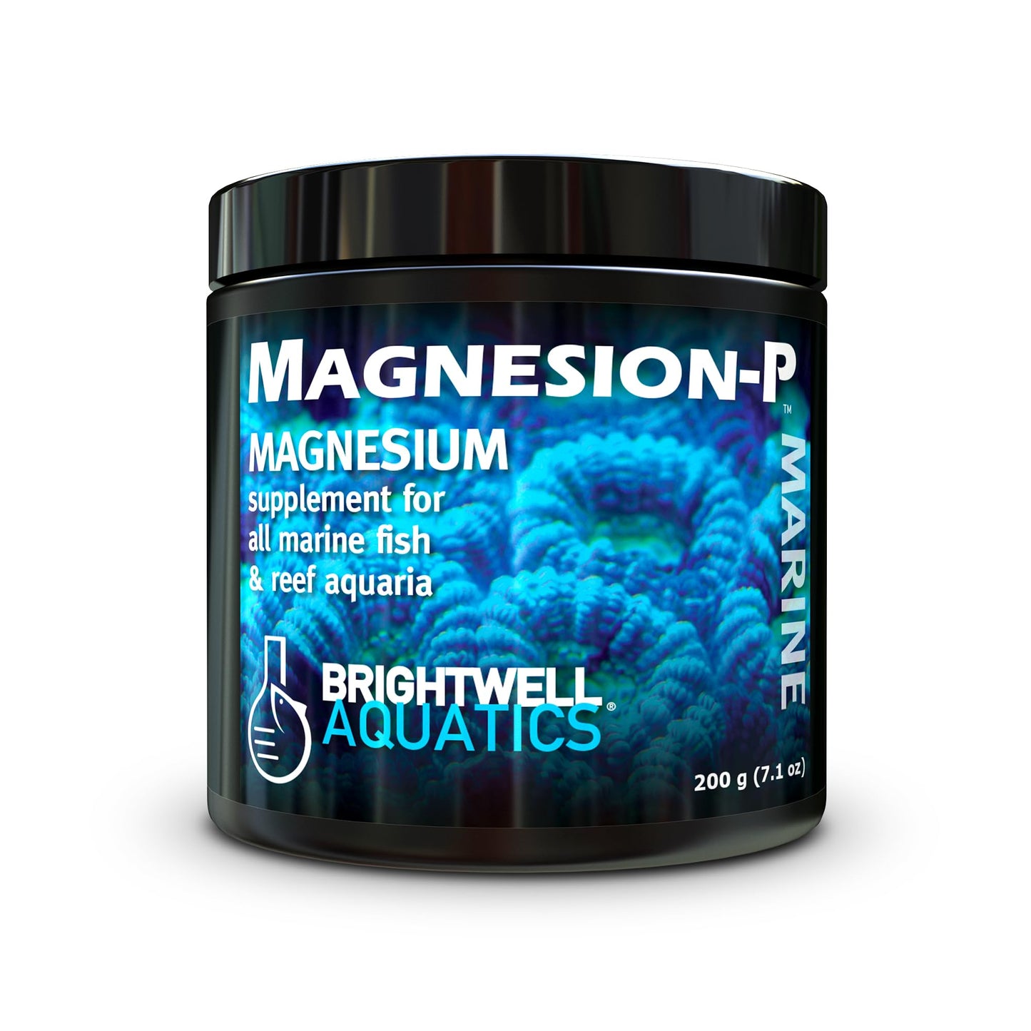 Brightwell Aquatics Magnesion-P High-Purity Powdered Magnesium Supplement for Reef Aquariums Supports Coral Growth Enhances Calcium & Alkalinity Balance, 400g