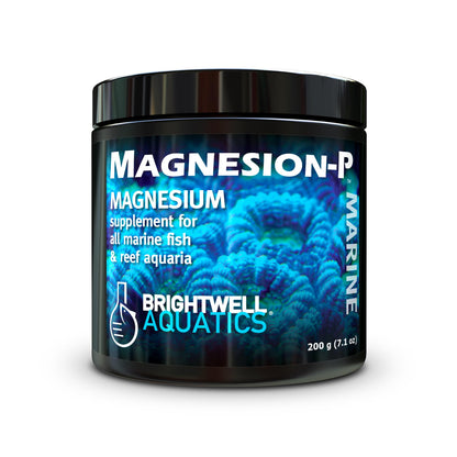 Brightwell Aquatics Magnesion-P High-Purity Powdered Magnesium Supplement for Reef Aquariums Supports Coral Growth Enhances Calcium & Alkalinity Balance, 400g