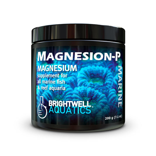 Brightwell Aquatics Magnesion-P High-Purity Powdered Magnesium Supplement for Reef Aquariums Supports Coral Growth Enhances Calcium & Alkalinity Balance, 400g