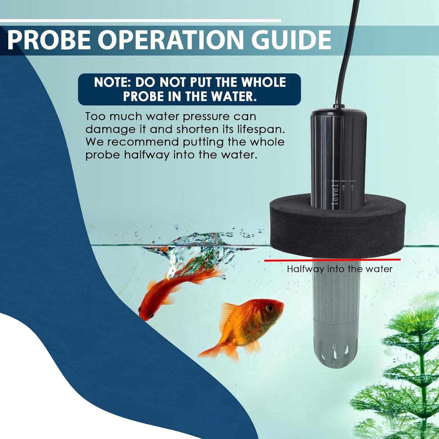 7 in 1 Smart Water Quality Tester, Wireless WiFi Water Monitor Measures pH/ORP/TDS/EC/Salinity/SG/TEMP, Water Quality Meter with App Connection Real - Time Alerts for Aquarium, Saltwater Fish Tank, etc. - Buy The Sea Aquatics
