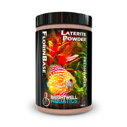 Brightwell Aquatics FlorinBase Laterite Powder – Iron - Rich Clay Substrate for Planted Aquariums – Enhances Root Growth, Plant Health – pH Neutral, 1000g - Buy The Sea Aquatics