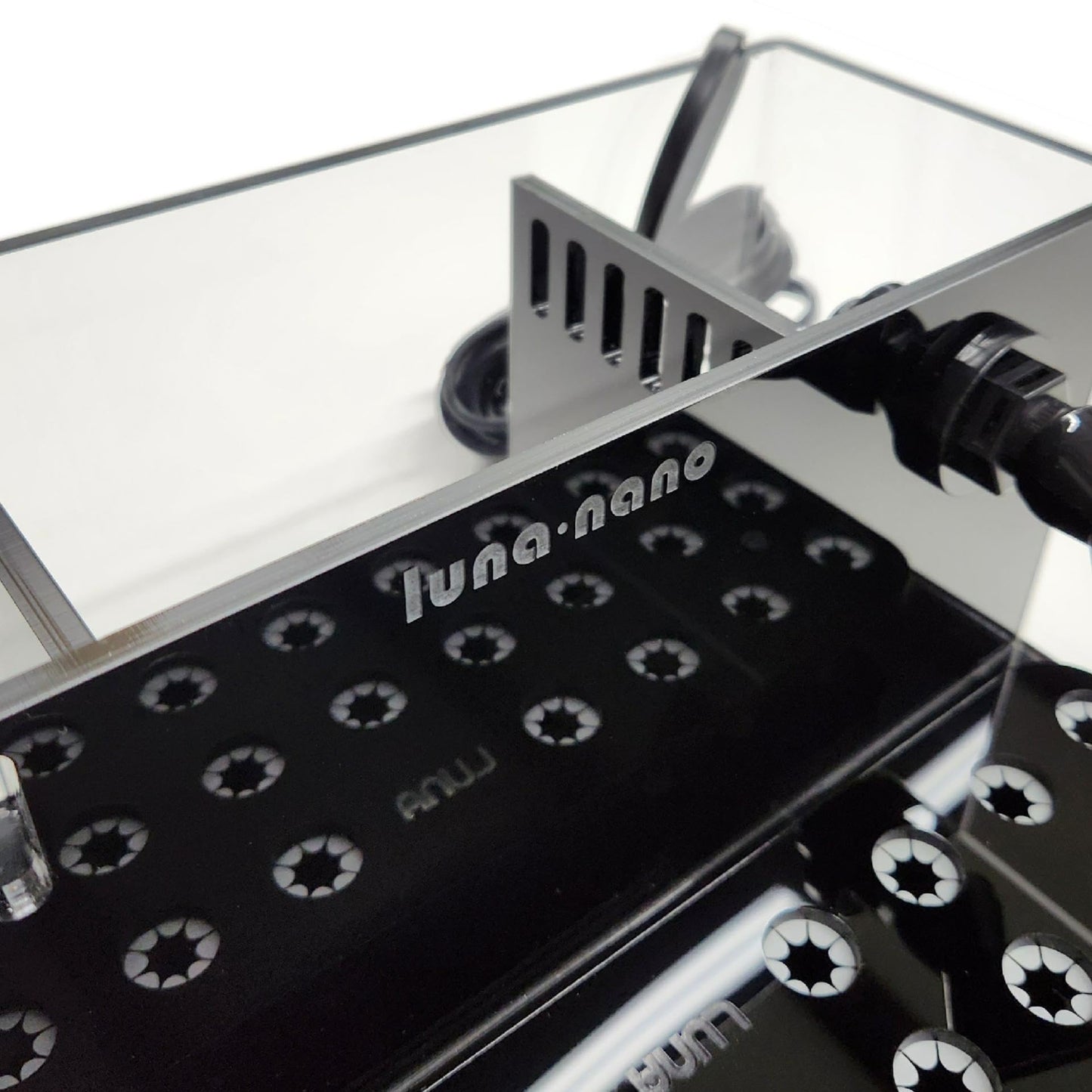 Luna Reef Nano Tank 4 Gallon Frag System for Coral 12 x 16" x 5" (Tank with Racks) - Buy The Sea Aquatics