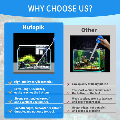 2 Pcs 18.5 in Long Pipette for Fish Tank Coral Food Feeder Long Syringe Aquarium Coral Feeding Tube for Marine Fish Reef Aquatic Plant Spider Snake Lizard - Buy The Sea Aquatics