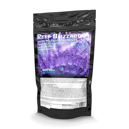 Brightwell Aquatics Reef Blizzard-A – High-Protein Planktonic Blend for Anemones, Planktivorous Fish & Marine Invertebrates – Enhances Color & Growth, 50g