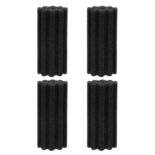 hygger Aquarium Double Sponge Filter: Upgraded Sponge Filter with Larger Filtration Area, Come with Extendable Clip, 2 Spare Biochemical Sponges, Bioceramic Balls, for Freshwater Saltwater Tank - M
