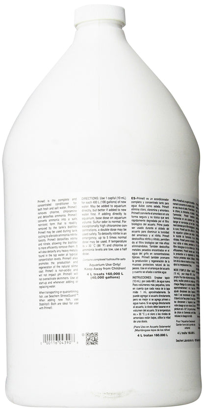 Seachem Prime Fresh and Saltwater Conditioner - Chemical Remover and Detoxifier 500 ml
