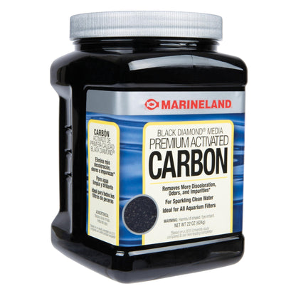 Marineland Black Diamond Premium Activated Carbon Filter Media, 40 oz - Buy The Sea Aquatics