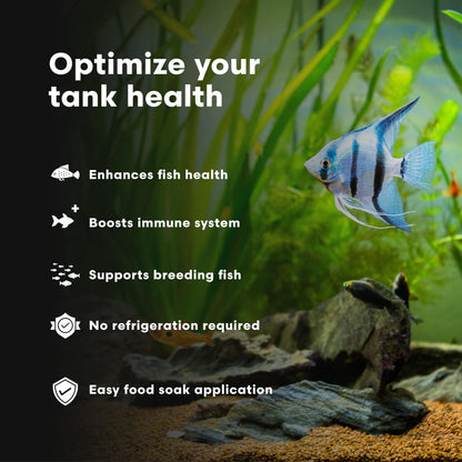Brightwell Aquatics Vitamarin-F – Complete Vitamin Supplement for Freshwater Fish & Invertebrates – Supports Health, Color & Spawning – No Refrigeration, 250 ml