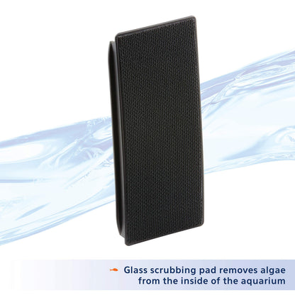 Aqueon Aquarium Algae Scraper, Fish Tank Cleaning Magnets for Glass/Acrylic, Large