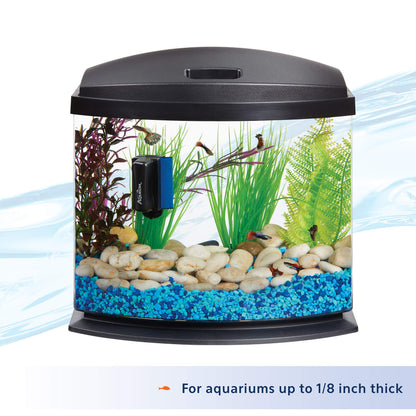Aqueon Aquarium Algae Scraper, Fish Tank Cleaning Magnets for Glass/Acrylic, Large